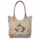 VINTAGE PORTRAIT CANVAS TOTE 3