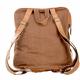 BROWN LEATHER BACKPACK WITH COWHIDE FRONT SECTION 2