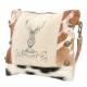 DEER ORIGINAL CROSSBODY BAG WITH COWHIDE 1