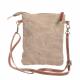 RECYCLED RUG WITH COWHIDE CROSSBODY 2