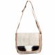 RECYCLED RUG WITH COWHIDE CROSSBODY 3