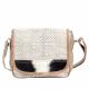 RECYCLED RUG WITH COWHIDE CROSSBODY