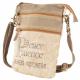 DOUBLE ZIPPER PEACE PATIENCE CROSSBODY 1