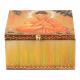 HAND PAINTED BUDDHA SQUARE WOODEN BOX