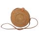 ROUND HANDWOVEN RATTAN BAG