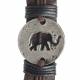 ELEPHANT LEATHER BRACELET 2