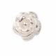 STERLING SILVER STUD ROSE 1