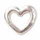 STERLING SILVER STUD HEART 1