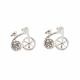 STERLING SILVER STUD BICYCLE