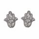 STERLING SILVER STUDS HAMSA