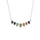 SILVER SEVEN CHAKRA NECKLACE