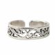 SILVER FILIGREE BAND TOE RING