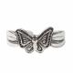 SILVER BUTTERFLY TOE RING